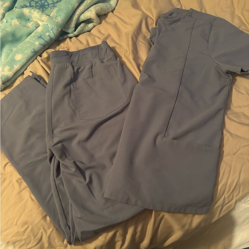 Periwinkle Mandala Scrubs